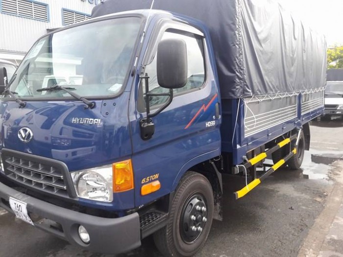 Xe Hyundai xe hd99 thùng mui bạt 6t5 xe