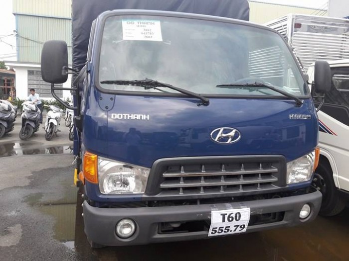 Xe Hyundai xe hd99 thùng mui bạt 6t5 xe
