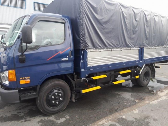 Xe Hyundai xe hd99 thùng mui bạt 6t5 xe