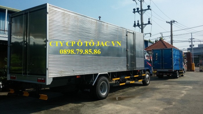 ​Xe tải JAC 8T sự lựa chọn tốt nhất- thùng dài 7m3