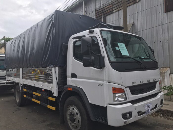 Xe tải fuso 7,3 tấn thùng mui bạt