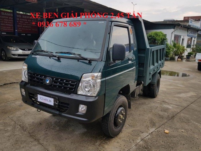 Bán xe ben Giải Phóng 2,45 tấn
