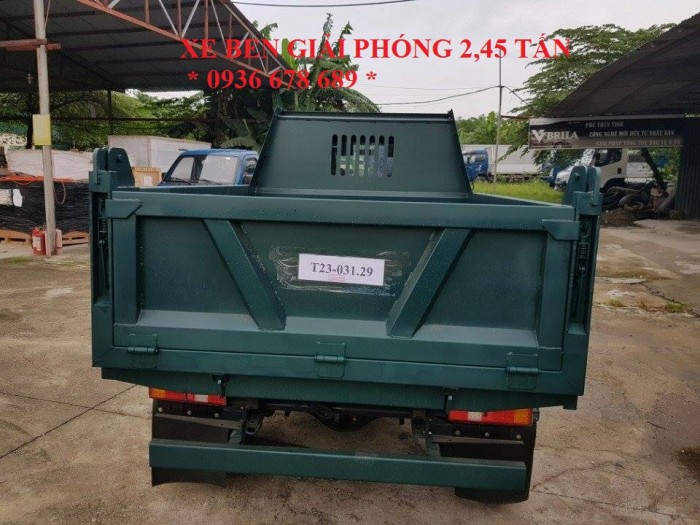 Bán xe ben Giải Phóng 2,45 tấn