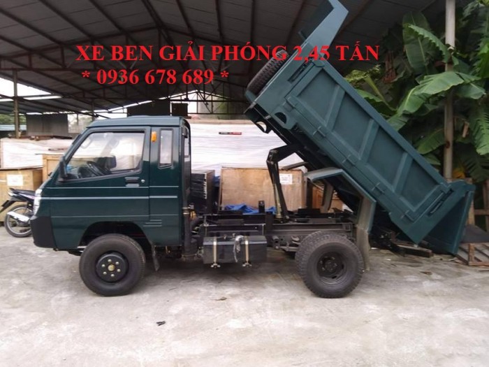 Bán xe ben Giải Phóng 2,45 tấn