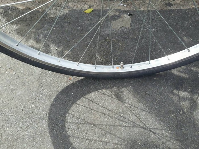 Xe đạp mini Nhật màu xám