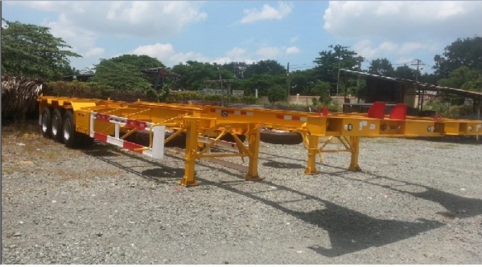 Bán gấp rơmooc Xương cổ cò 31 tấn Doosung Hàn Quốc mới 100%, giá rẻ