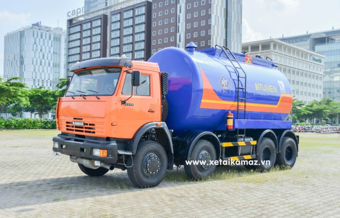 Xe Bồn Nhựa Đường KAMAZ 6540 (8X4) 17,2 M3