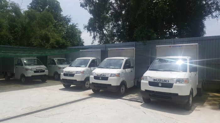 Xe tải nhẹ nhập khẩu Suzuki 550kg 750kg Thùng Kín