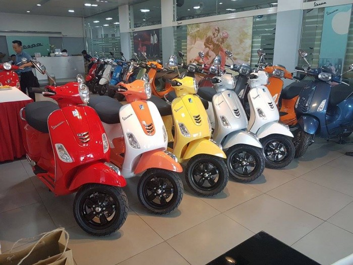 Vespa lx 125 iget 2017 bảo hành 3 năm