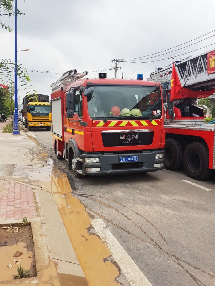 Bán xe cứu hỏa Man nhập khẩu Đức đời 2017 giá rẻ tại Miền Nam