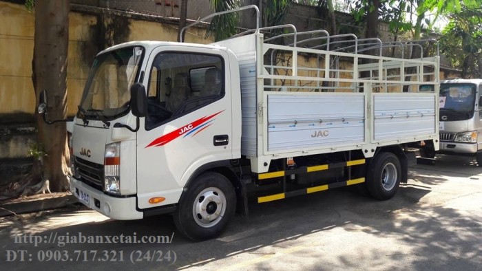 Xe tải Jac 3t45 đầu vuông máy cn Isuzu thùng 4.3m giá trả góp tốt nhất, giao xe ngay