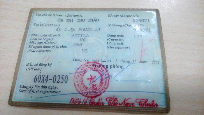 Lên đời, bán gấp Xe máy Atila Đen