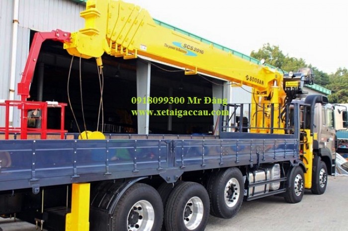 Hyundai Trago Hd360 5 Chân Gắn Cẩu 20 Tấn Soosan Scs2016