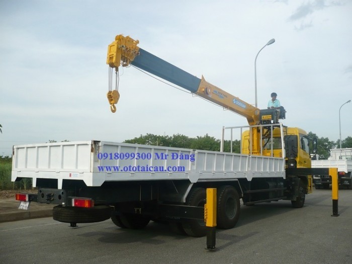 Dongfeng Hoanghuy 15 Tấn Gắn Cẩu Soosan 7 Tấn Scs1015ls