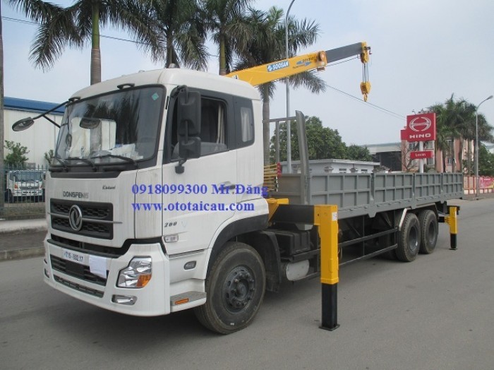 Dongfeng Hoanghuy Gắn Cẩu Soosan Scs513