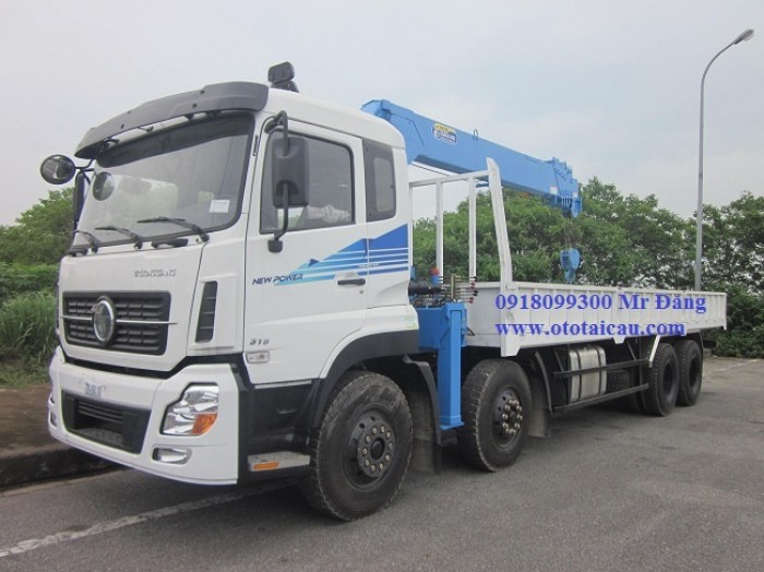Xe Tải Cẩu Dongfeng Trường Giang Gắn Cẩu 7 Tấn