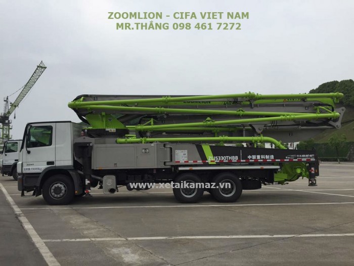 Xe Bơm CầN Zoomlion - Cifa 43M