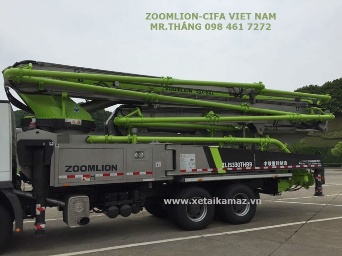 Xe Bơm CầN Zoomlion - Cifa 43M
