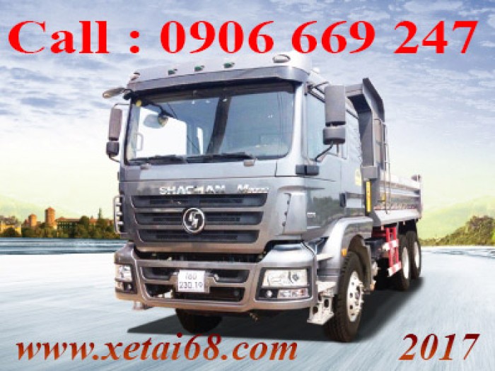 Xe ben shacman 3 chân shacman nhập khẩu nguyên chiếc tốt nhất miền Nam