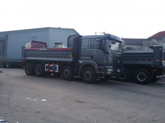 Xe ben shacman 3 chân shacman nhập khẩu nguyên chiếc tốt nhất miền Nam