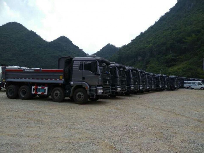 Xe ben 4 chân shacman sự lựa chon tốt nhất năm 2017