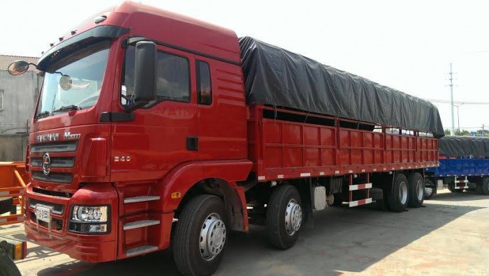 Xe tải shacman 4 chân nhập khẩu nguyên chiếc tải trọng cao nhất thị trường