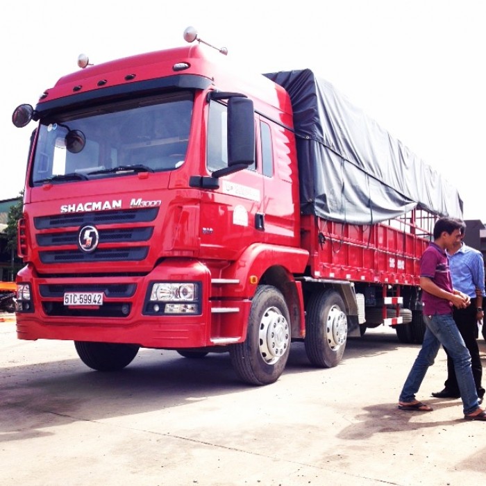 Xe tải shacman 4 chân nhập khẩu nguyên chiếc tải trọng cao nhất thị trường