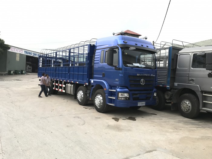 Xe tải shacman 4 chân nhập khẩu nguyên chiếc tải trọng cao nhất thị trường