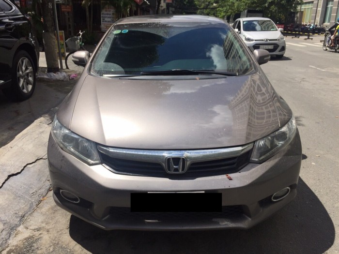 Bán nhanh HONDA CIVIC 2014 at màu nâu mới zin