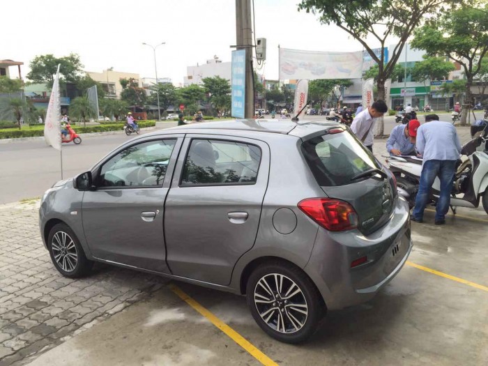 Mitsubishi mirage đà nẵng, xe nhật nhập thái lan, đẹp từng cm