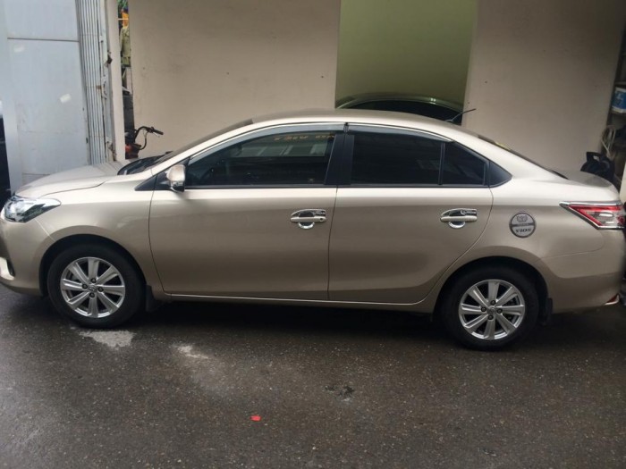 Toyota Vios G 2014 at màu vàng hoàng kim