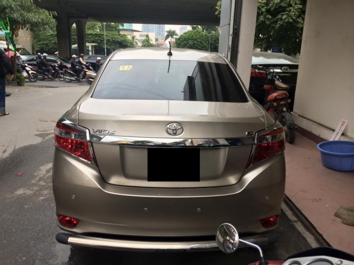 Toyota Vios G 2014 at màu vàng hoàng kim