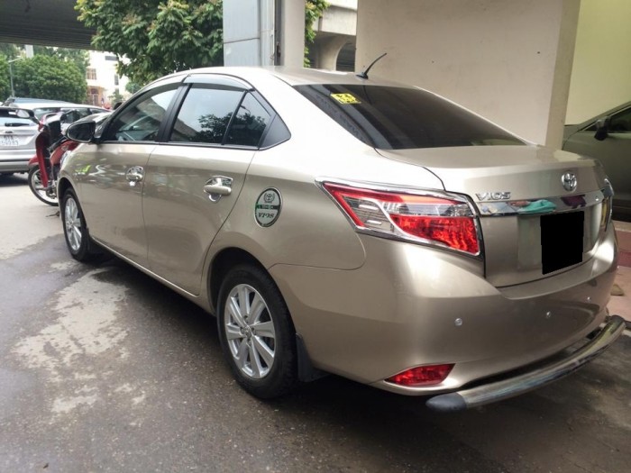 Toyota Vios G 2014 at màu vàng hoàng kim