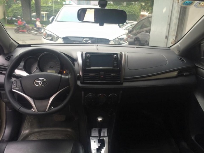 Toyota Vios G 2014 at màu vàng hoàng kim