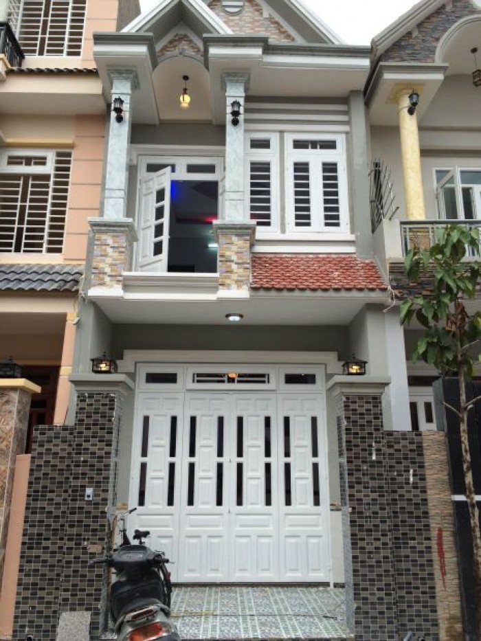 Bán nhà mới đẹp Huỳnh Tấn Phat, Nhà Bè DT 4x16m, 2 tầng,3 PN. Giá 2,15 tỷ