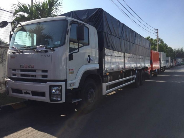 Xe Isuzu 16t siêu dài 6 chân