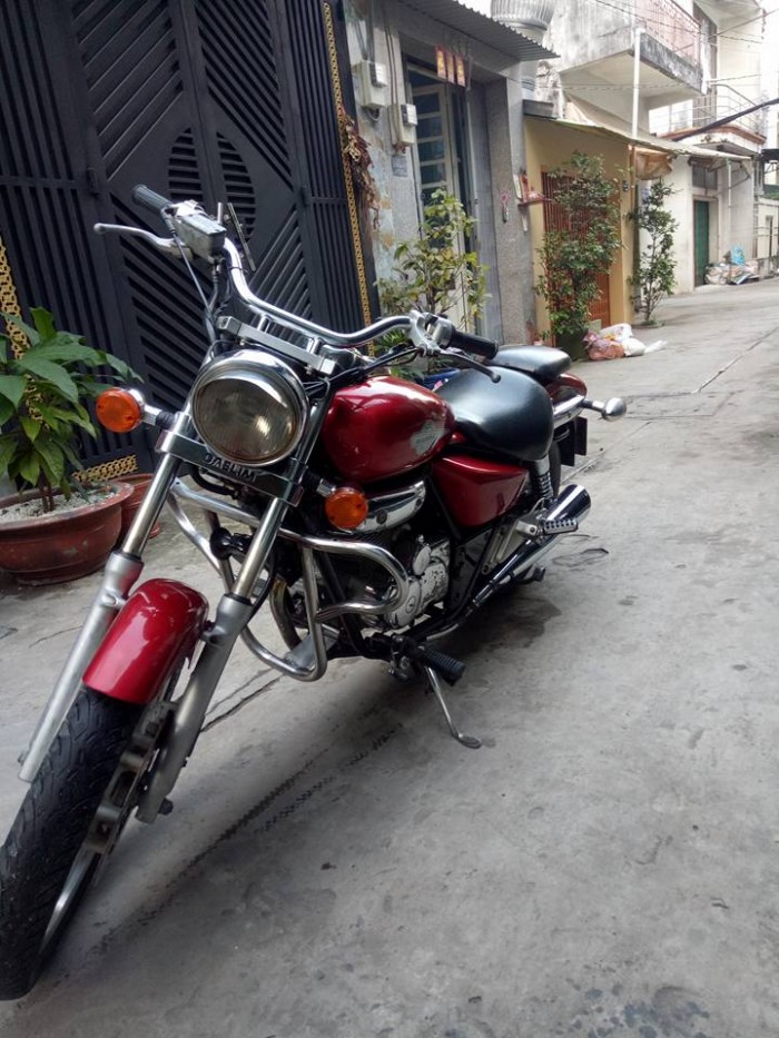 Moto Daelim Magma 125c màu đỏ bstp xe nguyên zin  hàng nhập thùng nguyên chiếc