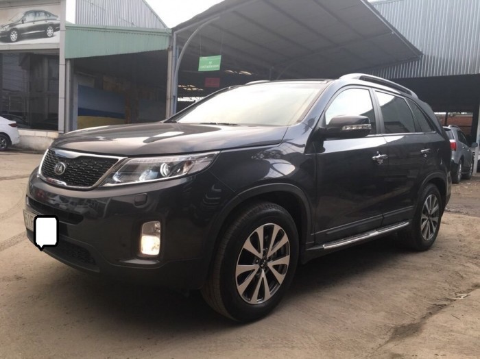 Bán Kia Sorento 2WD  2.4AT 2014 màu xám bstp cực đẹp