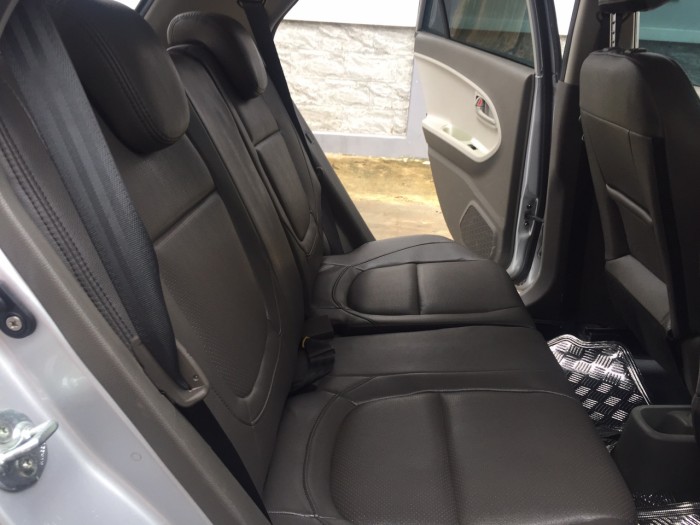 Kia Morning mt 2017 màu bạc xe đập thùng