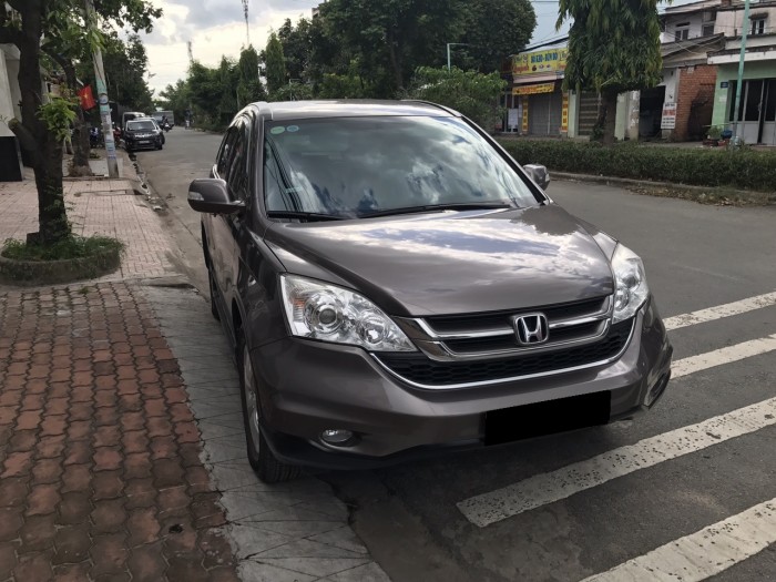 Có nhu cầu đổi xe bán Honda CRV 2013 at màu cafe sữa