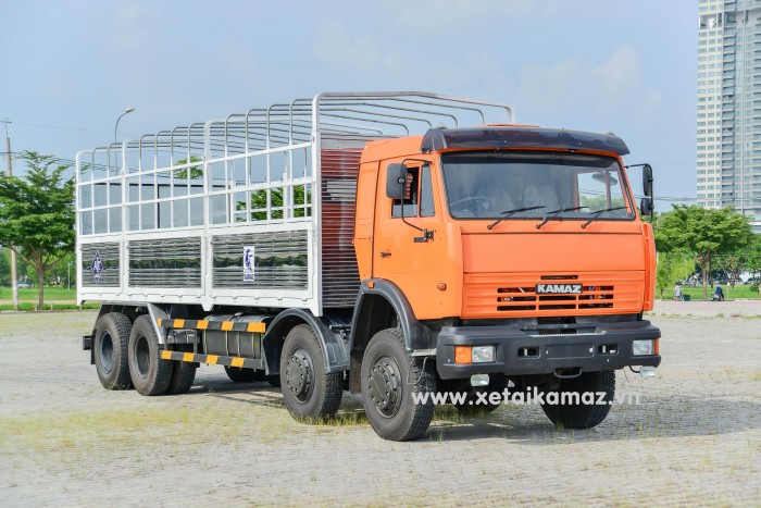 Xe Tải Thùng Kamaz 6540 Long I (8x4),  Thùng Dài 7,8m