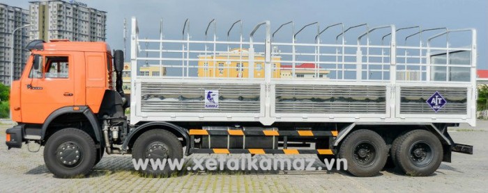 Xe Tải Thùng Kamaz 6540 Long I (8x4),  Thùng Dài 7,8m
