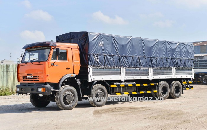 Xe Tải Thùng Kamaz 6540 Long Ii (8X4)