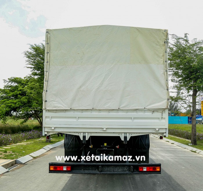 Xe Tải Thùng Kamaz 65117 (6X4) Long I, thùng dài 7m8