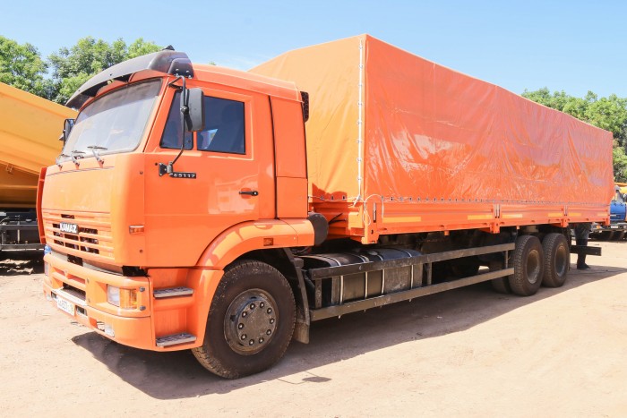 Xe Tải Thùng Kamaz 65117 (6X4) Long Ii, thùng dài 9m3