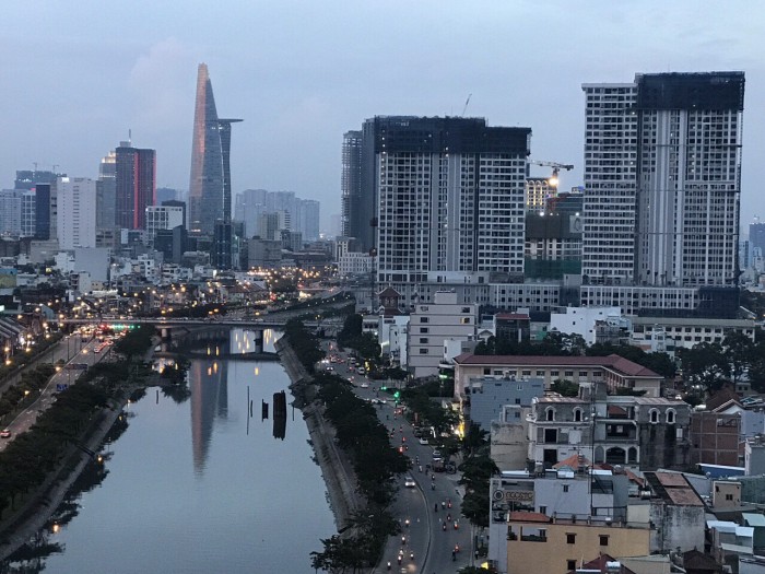 Bán căn 3PN, view sông dự án Grand Riverside, MT Bến Vân Đồn Q4 , DT 105m2