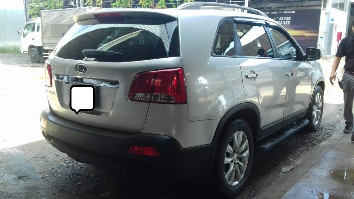 Bán Kia Sorento 4WD 2.4AT  màu bạc máy xăng 2012 xe đẹp