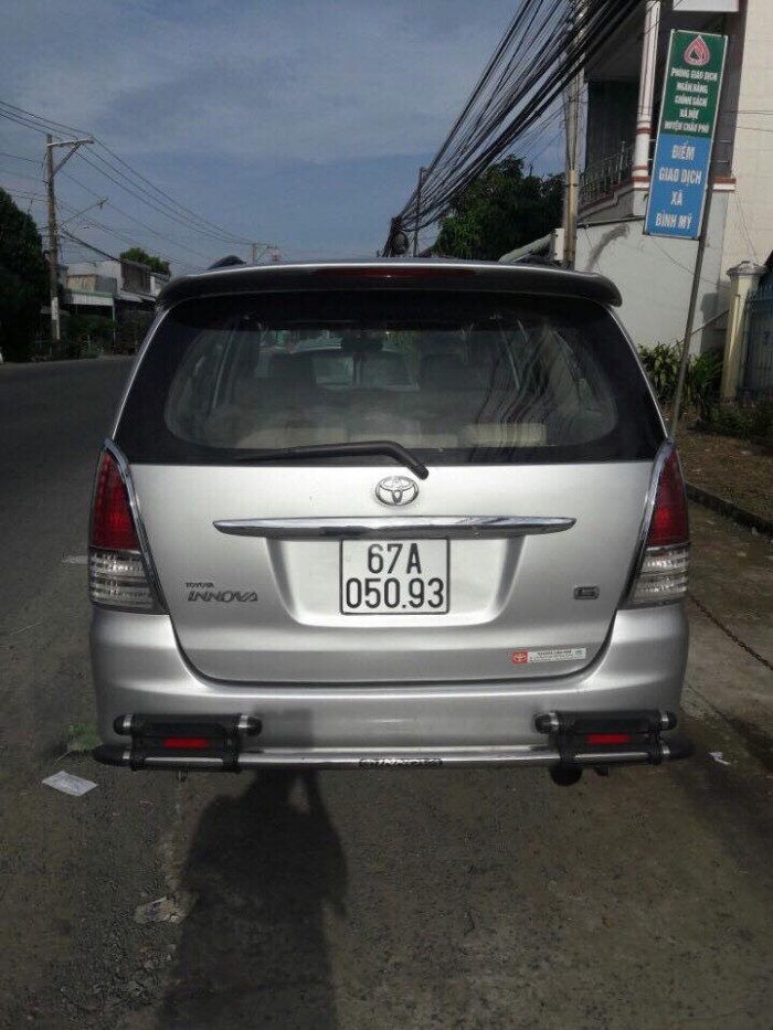 Toyota inova 2008 J lên G giá tốt