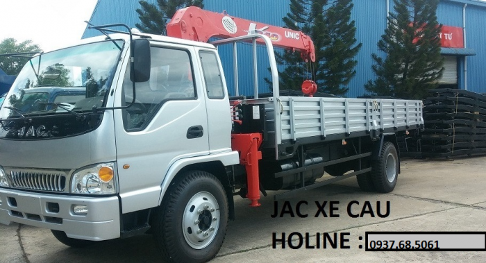 HFC1383K/TC-8.3 tấn, JAC gắn cẩu unic.