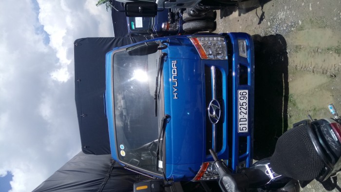Xe hyundai 1,9T thùng bạt dài 6,2m